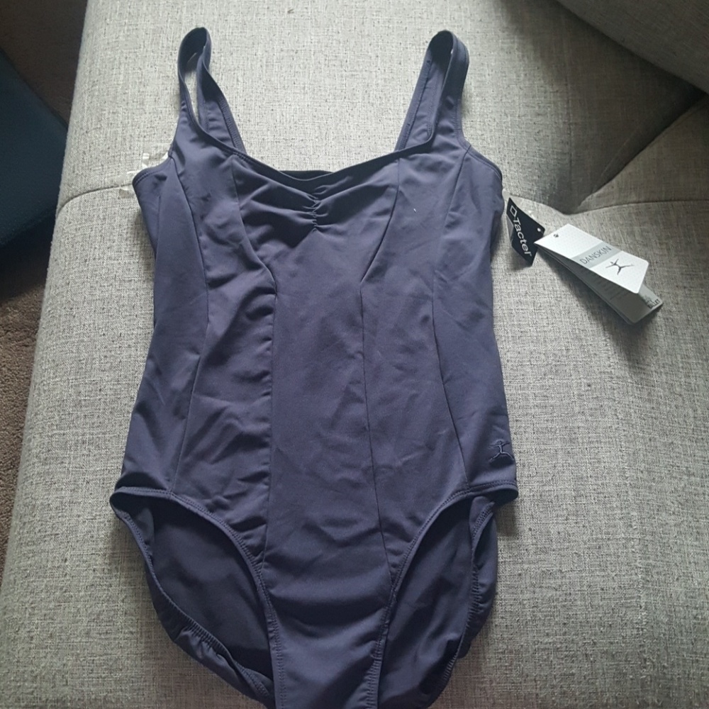 Purple ballet leotard